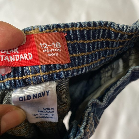 Old Navy  Regular Standard Fit Jean - SIZE: 12-18 Months (PRE-LOVED) - Picture 7 of 8